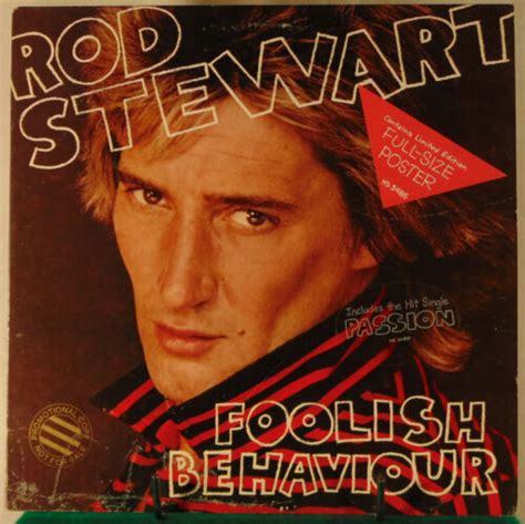 Rod Stewart Foolish Behaviour Promo Lp Ebay