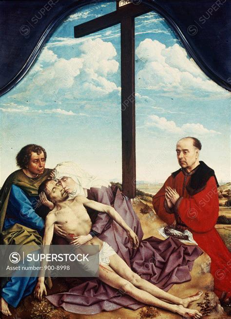 The Pieta Rogier Van Der Weyden C1399 1464 Netherlandish Superstock