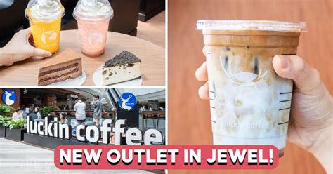 Luckin Coffee Opens At Jewel Changi Eatbooksg