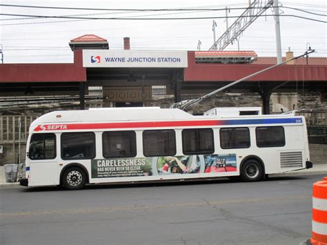 Septa New Flyer E40lf On Rt75 New Flyer Transportation Bus