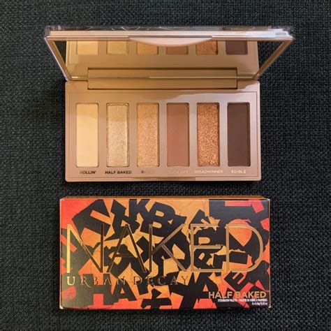 Urban Decay Makeup New Urban Decay Naked Half Baked Neutral Mini Eyeshadow Palette Poshmark