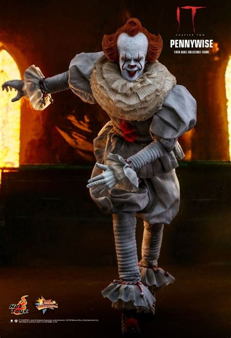 Pennywise Aus Dem Horrorfilm It Chapter Two Von Hot Toys Bill Skarsg Rd Mms