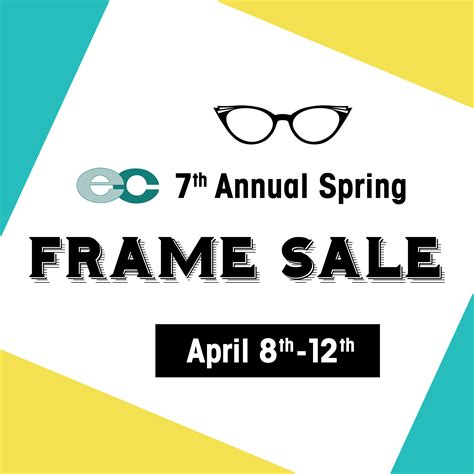 7th Annual Spring Frame Sale at the Eye Clinic of Wisconsin! - Eye
