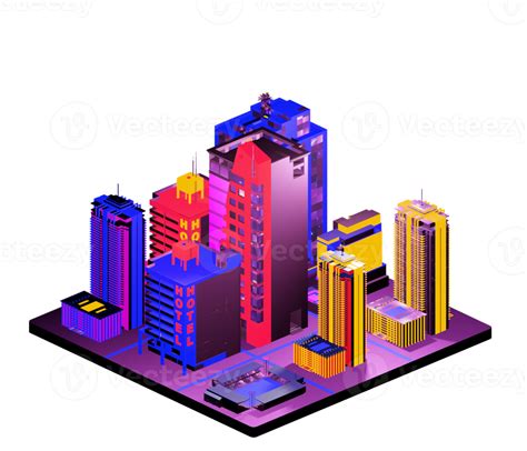 Isometric Building Arrangement 12061829 Png