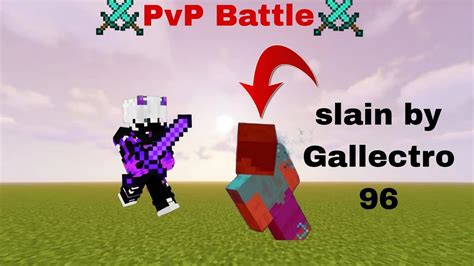 I Do Pvp Battle In Cubecraft Server Youtube