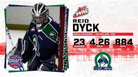 2022 NHL Draft Highlight Reel Reid Dyck YouTube