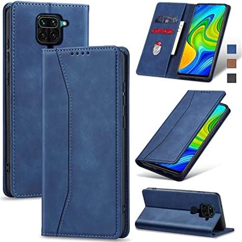 Aroyi Coque Xiaomi Redmi Note Retro Design Pu Etui Housse En Cuir