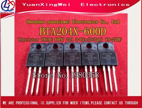 10PCS BTA204X 600D BTA204X600D BTA204X new and original|original ...