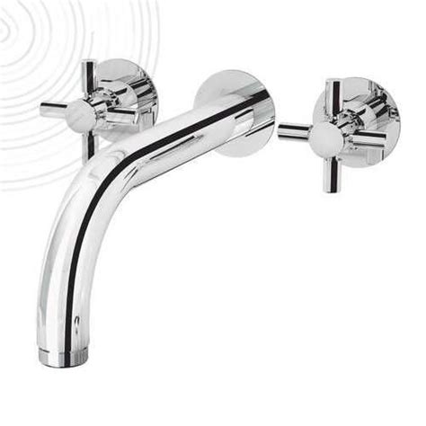 洗面器用ダブルハンドル混合水栓 STAR O 501017014 AYOR BATHROOM 壁取り付け式 組み込み式 金属製