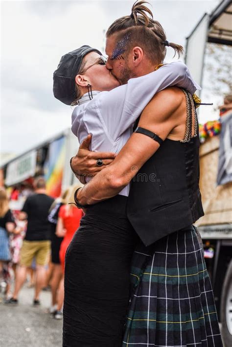 Kissing In The Streets Of Denmark Gay Pride At Copenhagen Year