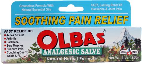 Olbas Analgesic Salve With Soothing Vapor Action 1 Oz 3 Pack