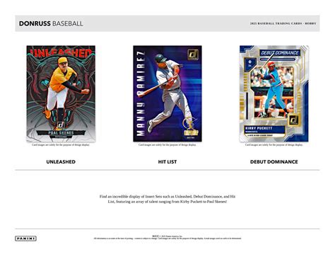 2025 Donruss Baseball Cards