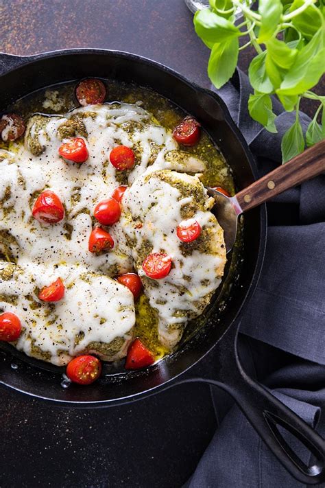 Baked Pesto Chicken The Blond Cook