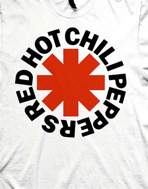 Red Hot Chili Peppers Classic Asterisk T Shirt Fruugo UK