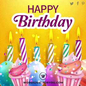 Happy Birthday Gif - 7647 » WordsJustforYou.com - Original Creative