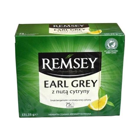 Польский чай в пакетиках с бергамотом и лимоном Ramsey Earl Grey ...