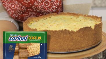 Quiche De Cream Cracker Gergelim Sarloni Legumes Villoni Alimentos