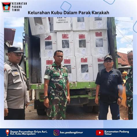 Penerimaan Distribusi Logistik Pemilu 2024 Di Kecamatan Padang Timur