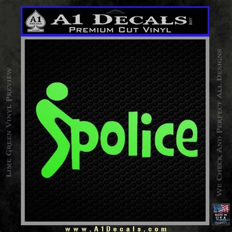 Fuck The Police Decal Sticker CHR A Decals