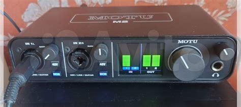 Motu M2 звуковая карта купить в Москве | Хобби и отдых | Авито