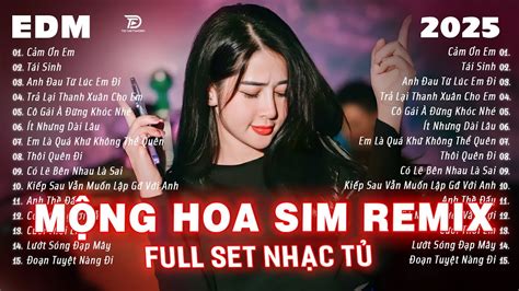 Mộng Hoa Sim Remix BXH Nhạc Trẻ Remix Hay Nhất Top Bản EDM Tiktok Hot Trend TRIỆU VIEW