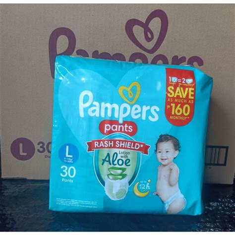 Pampers Diaper Pants Large 30 Mfg 2024 Shopee Philippines