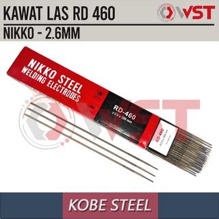 Jual Kawat Las Baja Nikko Steel RD 460 2 6mm RD 460 AWS A5 1 E6013