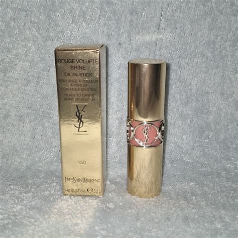 Yves Saint Laurent Makeup New Yves Saint Laurent Rouge Volupte Shine Lipstick Shade 5 Nude