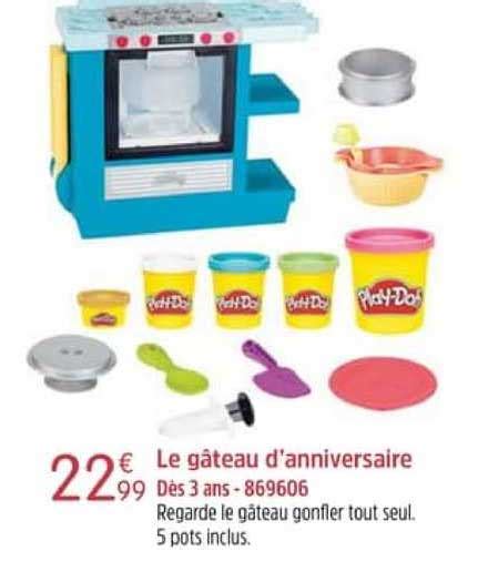 Promo Le G Teau D Anniversaire Play Doh Chez King Jouet Icatalogue Fr