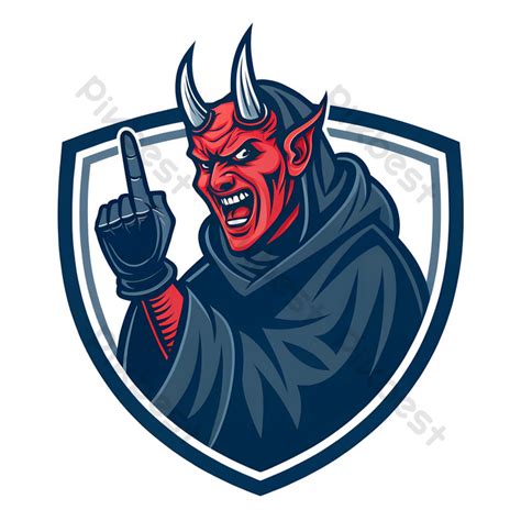 Devil Satan Demon Horns Hell Show Gloves Stinkfinger Middle Finger Icon Fuck You Off Logo