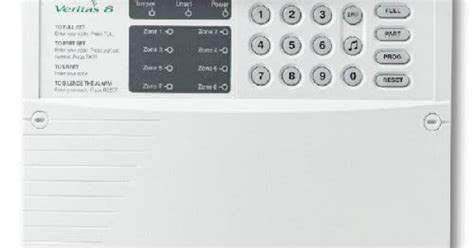 Texecom Cfa Texecom V Veritas Alarm Panel With Onboard Keypad