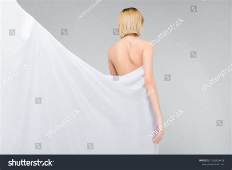 Back View Naked Girl Posing Elegant Stock Photo 1318829438 Shutterstock