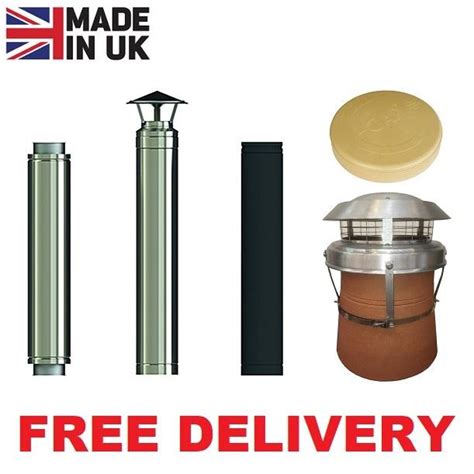 Flue Pipes Chimney Cowls Free Delivery Wales