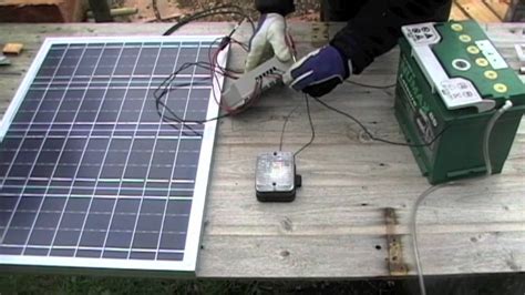 Solar Powered Shed Basic Solar Setup Youtube