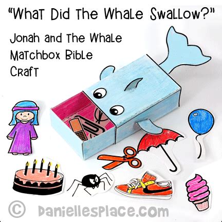 Jonah and Whale Bible Crafts