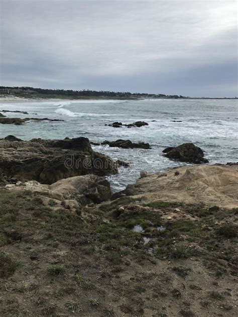 Asilomar State Beach Stock Image Image Of Promontory 90960807