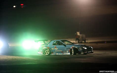 Mazda RX-7 Night Drift HD wallpaper | cars | Wallpaper Better