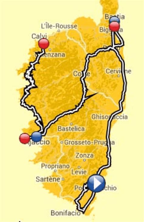 Verslag Tour De France Op Corsica