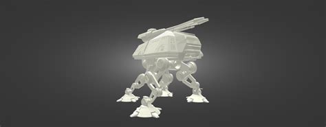 Stl File Robot All Terrain Anti Aircraft・3d Printing Model To Download