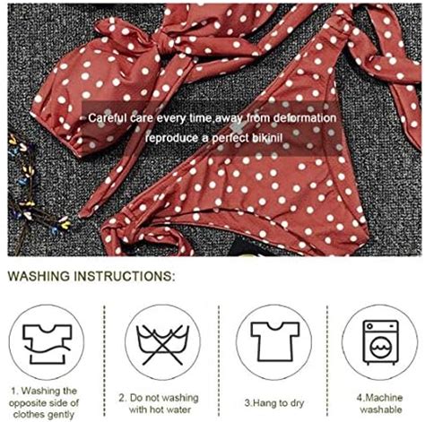 Umipubo Bikini Mujer Dos Piezas Ropa Con Estampado De Lunares Push Up Traje De Ba O Con Lazo