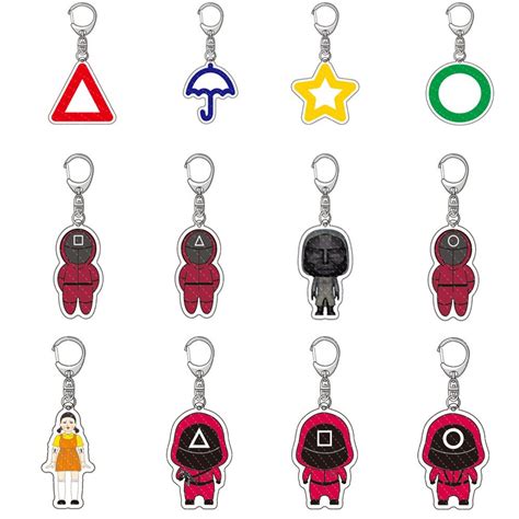 Squid Game Keychain LUCX Wholesale