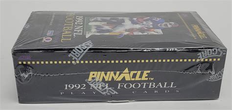 Lot Detail Factory Sealed Nfl Pinnacle Wax Box