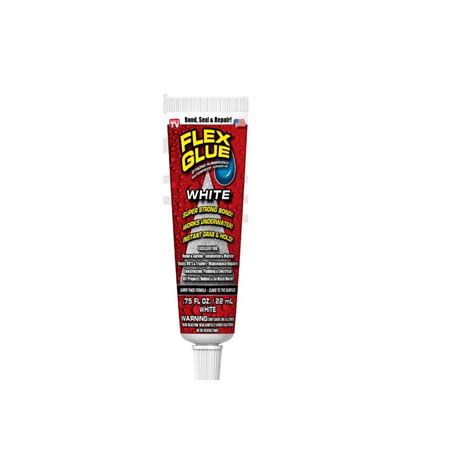 Flex Glue White Mini Strong Rubberized Waterproof Adhesive Gfswhtmini 8 The Home Depot