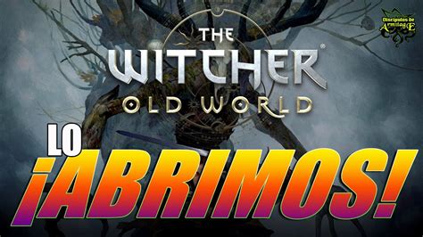 Unboxing The Witcher El Viejo Mundo Youtube