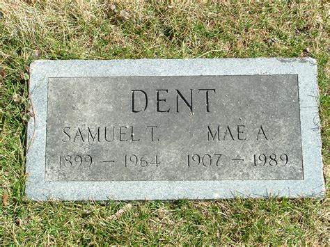 Samuel T Dent 1899 1964 Find A Grave Memorial