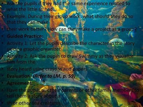 English 2 Lesson 18 Swimmy Pptx