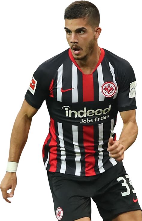 André Silva Eintracht Frankfurt football render - FootyRenders