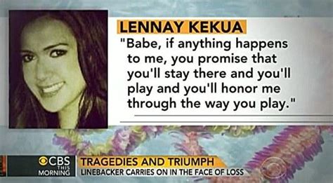 Jim Weber On Twitter Lrt Today Marks 3 Year Anniversary Of Lennay Kekua S Death Please Keep