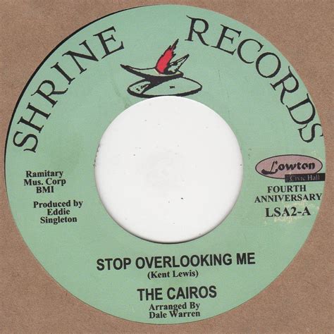 Stop Overlooking Me / Watch Your Step