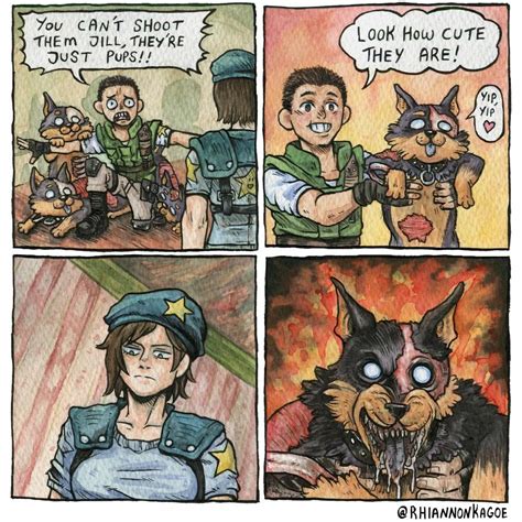 This Artist Creates Spooky Comics inspired By “Resident Evil” (30 Pics ...